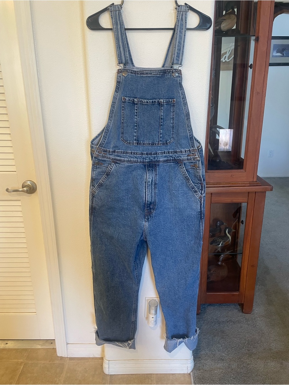 Signature by Levi Strauss Light Blue Denim Overalls